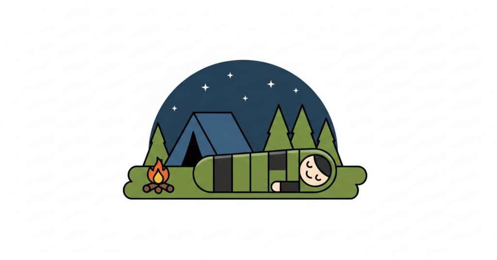 bivouac sleeping