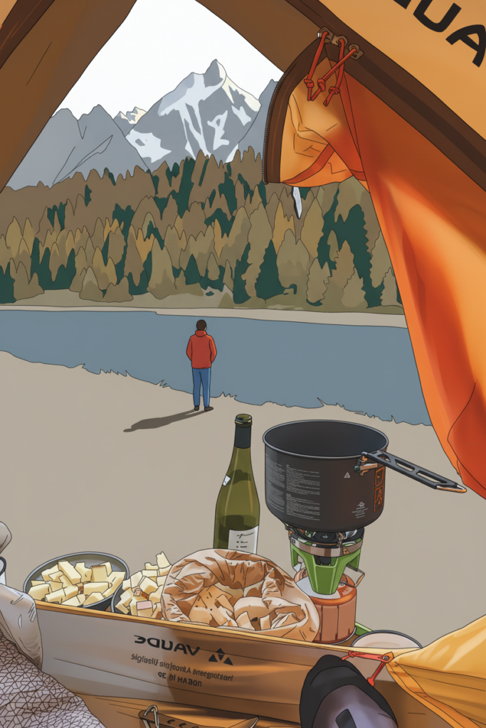 manger en bivouac