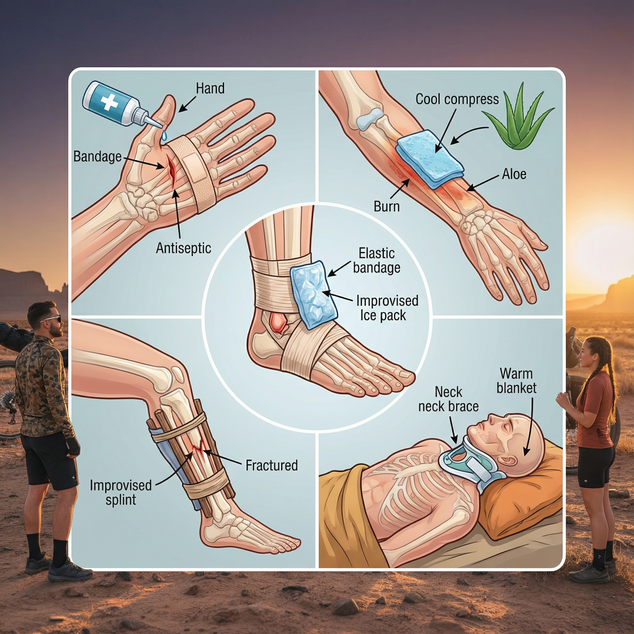 Sécurité en bivouac: le risque d’accidents