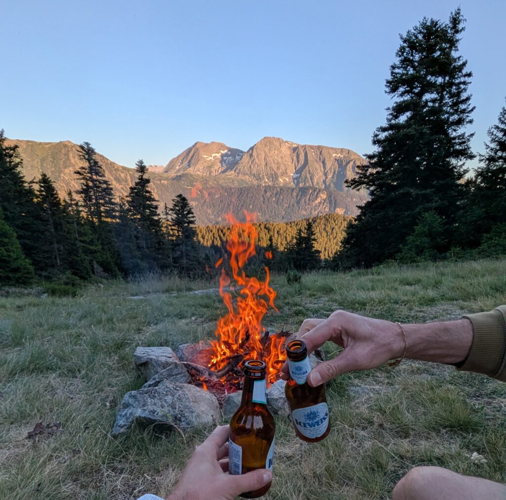 bieres feu de camp