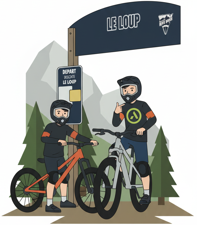 downhill mtb kids