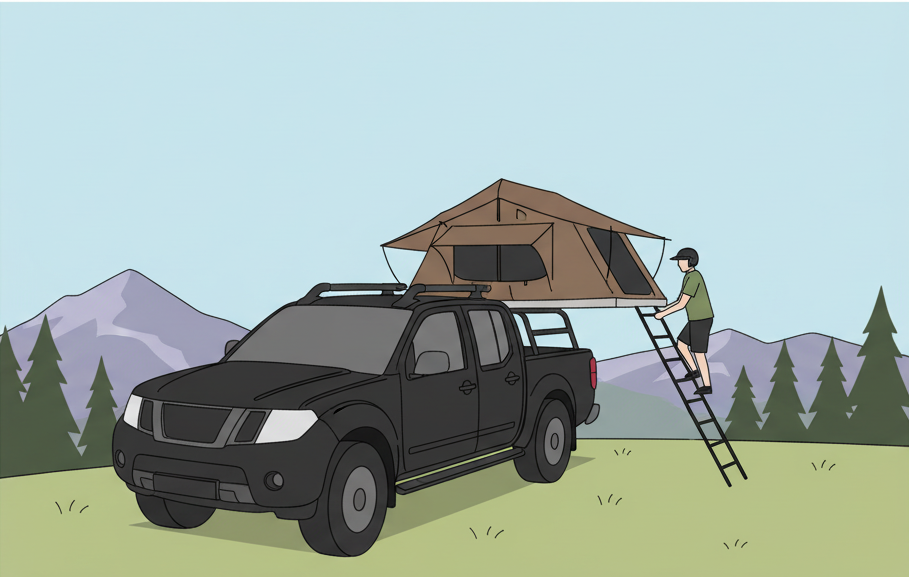 pickeup navara overland